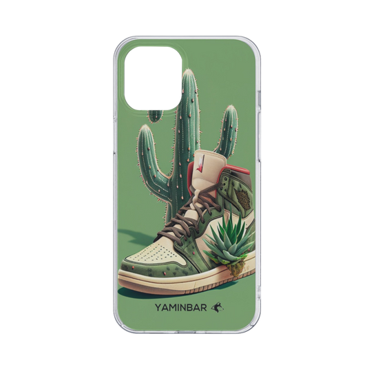 Cactus wears high sneakers